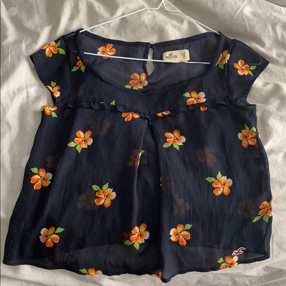 Hollister Sheer Blouse
